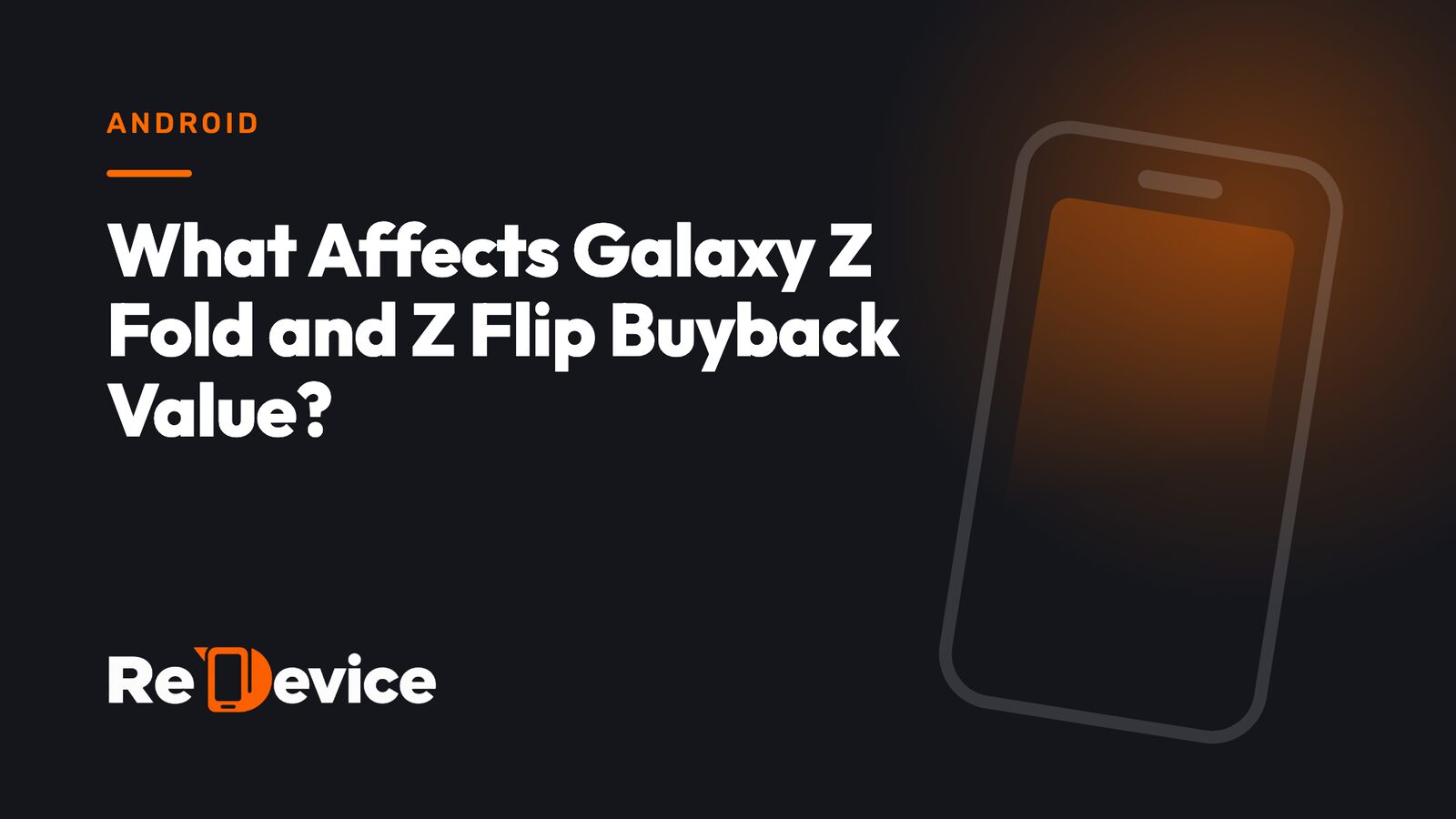 Cover image: What Affects Galaxy Z Fold and Z Flip Buyback Value?